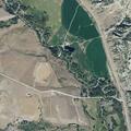 Wildland fire under power line near Swamp Creek