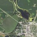 Woman injured knee falling down steps in Elbow Lake