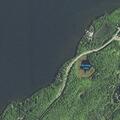 Grass fire near cabins on State Highway 17