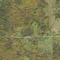 Fire crew secures helicopter landing zone on highway
