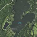 Speeding boat creates large waves on Upper Gull Lake