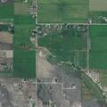 Unattended burn pile near brush in Stevensville