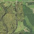 Motorcycle crash; patient found in woods
