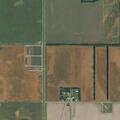 Tractor hits airport building causing fire