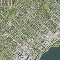 Vehicles exchange gunfire near East Fourth Street