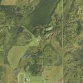 Line and grass fire in hay field on Harris Road