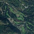 Crash after driver blinded by sun near golf course