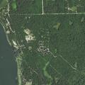 Car fire near camper at Pine Ridge Campground