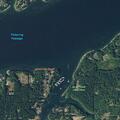 Traffic stop at Jarrell Cove State Park entrance