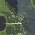 Golf cart discovered in ditch near 61st and Tom's Harbor