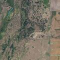 Injury collision with debris on rural dirt road