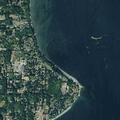 Person reported in water near Skiff Point