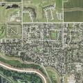 Woman conscious with general pain near River Road