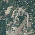 Person needing help to stand near Highway 57 in Priest River