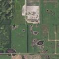 Truck fire at landfill stockpile area