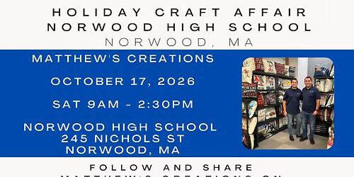 Holiday Craft Affair - Norwood, MA | NewsBreak
