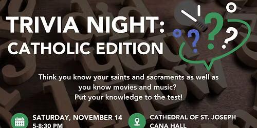 Trivia Night: Catholic Edition | NewsBreak