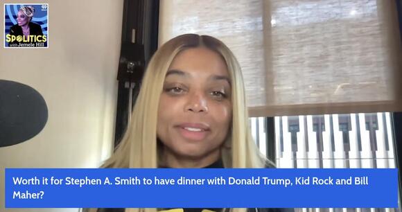 ‘He Called You Stupid! ' Jemele Hill Hammers Stephen A. Smith Over Dinner with Trump