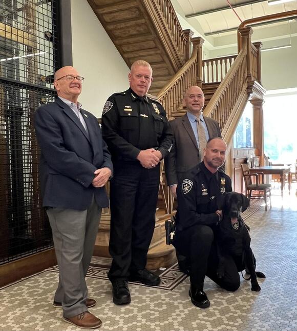 📢 New narcotics K9 “George Nero” joins Oneida County Sheriff - NewsBreak
