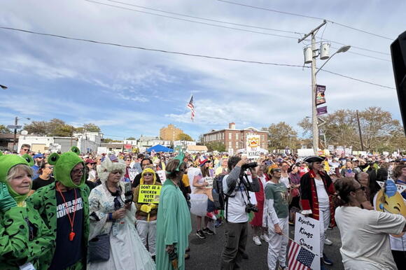 Cooper River Indivisible organizes Camden No Kings protest - NewsBreak