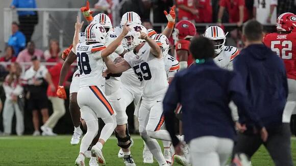 The correct college football top 25 rankings: Where Auburn belongs after historic Georgia upset
