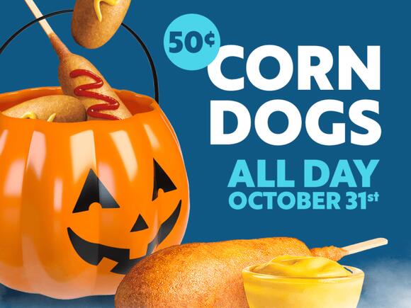 Sonic brings back 50¢ corn dogs for Halloween - NewsBreak