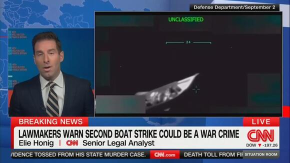 CNN’s Elie Honig Points Out Alleged US Strike on ‘Defenseless ...