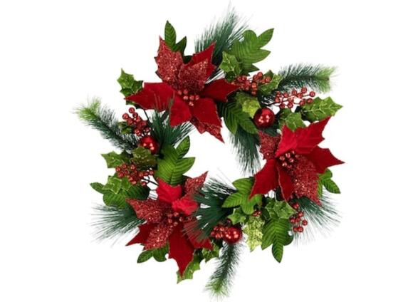 11 Best New Lowe's Christmas Wreath and Greenery Finds Under $30 ...