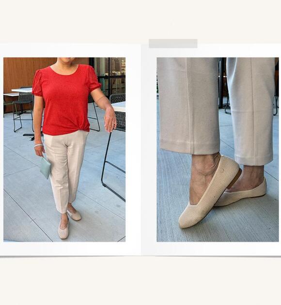 My Gen X Mom Has Super Wide Feet and Can't Stop Wearing These Ballet ...