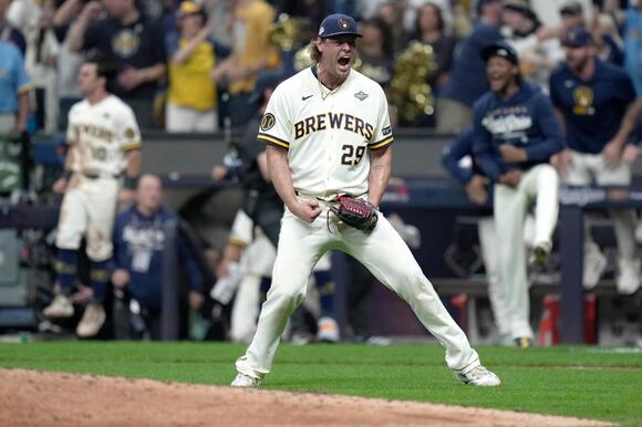 Brewers closer Trevor Megill stays calm in wild World Series Game 1 victory