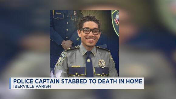 Police captain killed in Iberville Parish stabbing, suspect in custody ...