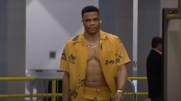 Charles Barkley Reacts To Russell Westbrook's Game Outfit: "I Can't Remember The Last Time I Could My Shirt Off In Public."