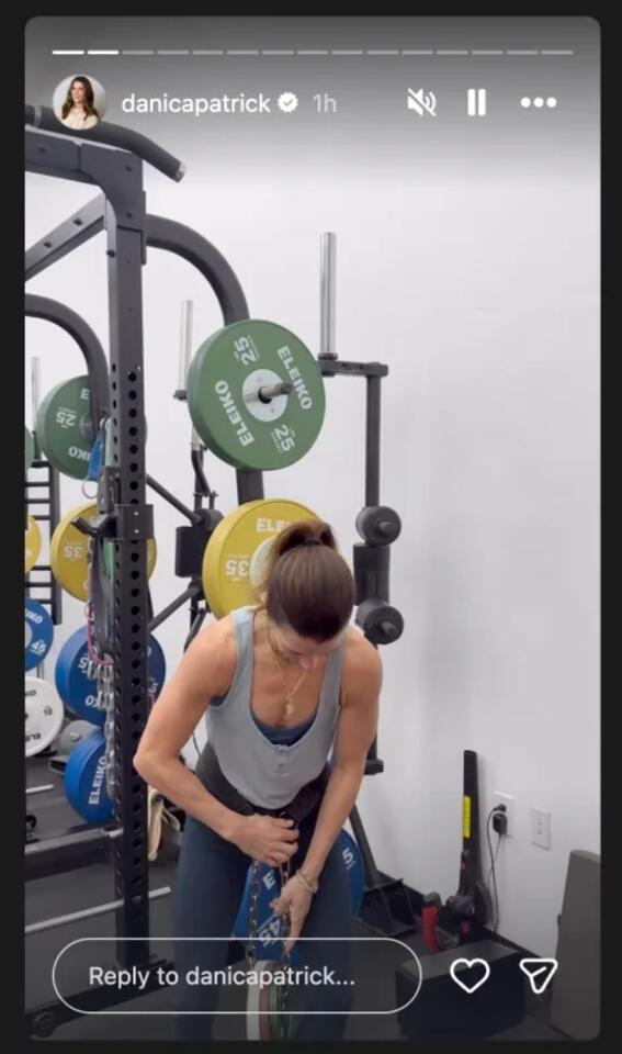 Danica Patrick Turns Heads With Gym Workout Photos Showing Off Her ...