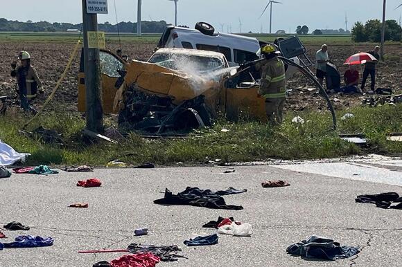 6 dead in Michigan after truck crashes into van carrying members of Amish  group - NewsBreak
