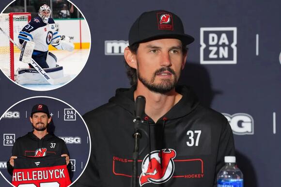 Connor Hellebuyck's first comments after shock Devils trade -- and message for Winnipeg fans after ugly fallout
