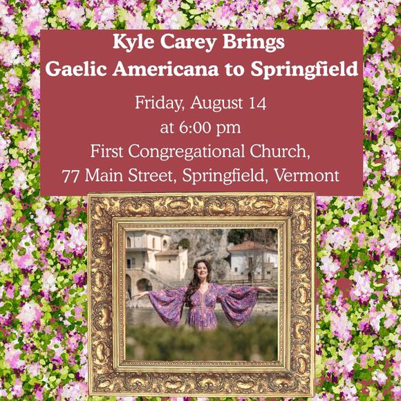 📅 Kyle Carey Gaelic Americana concert, Aug 14 in Springfield - NewsBreak