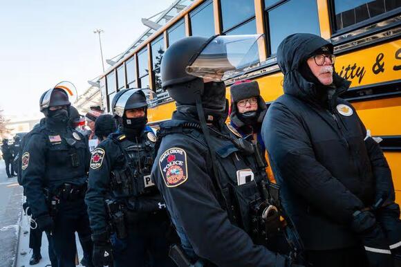 100 clergy members arrested after protesting ICE at Minneapolis airport ...