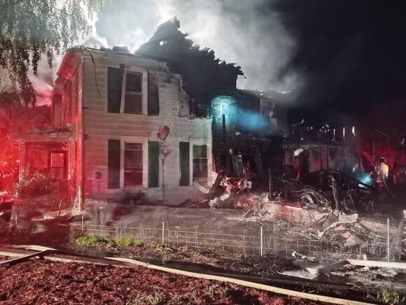 Family Displaced After Fire Destroys Home in Harris Township - NewsBreak