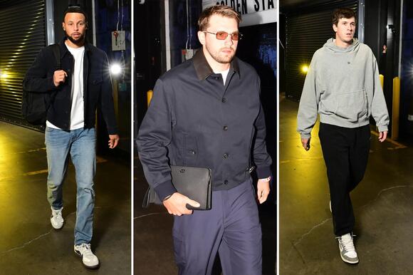 Lakers, Warriors stars flex their fashion game before opening-night clash