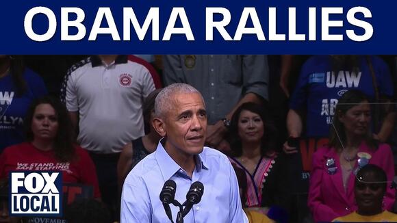 Obama rallies with El-Sayed, Democrats in Detroit