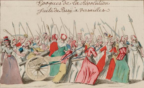 The Women's March on Versailles was a protest against high bread prices ...