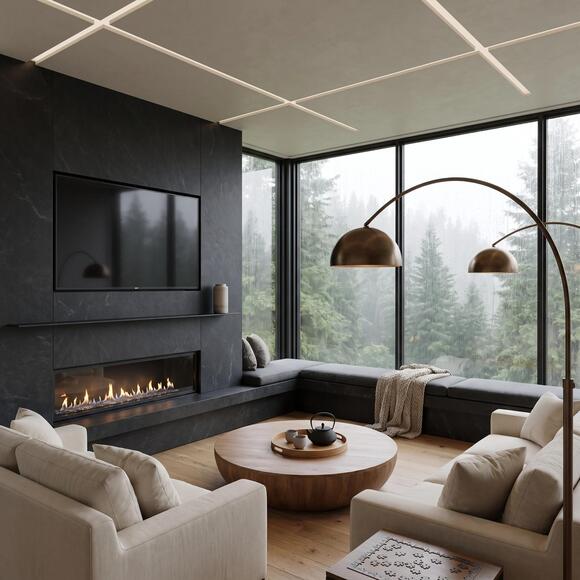 You've Been Told a TV Should Never Go Above the Fireplace. These 34 ...