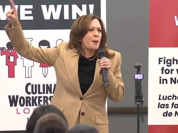 Harris: Don't give up your power