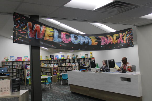 Turning the page: Stratton Library unveils modern makeover - NewsBreak