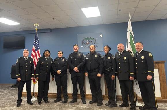 'You’ve Made It': Rome Police Department Pins Four Officers - NewsBreak