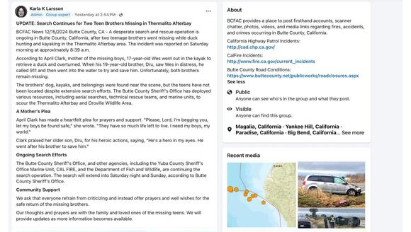 Thermalito Afterbay missing duck hunters: Search intensifies for two ...