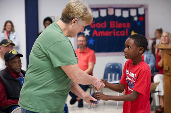 Justiss Elementary Honors Veterans in Annual Program - NewsBreak