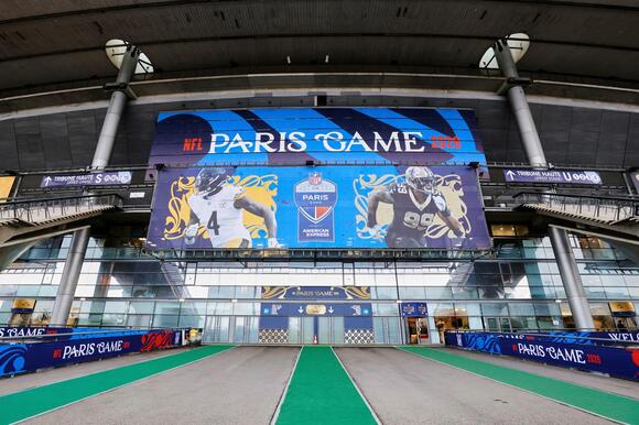 NFL House in Paris closes ahead of street protests in French capital