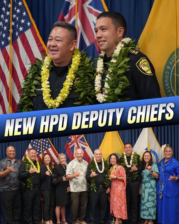 Honolulu Police Department names two new deputy chiefs - NewsBreak