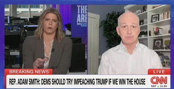 CNN Host Presses Democrat Who Wants to Impeach Trump: ‘Are All These High Crimes? '